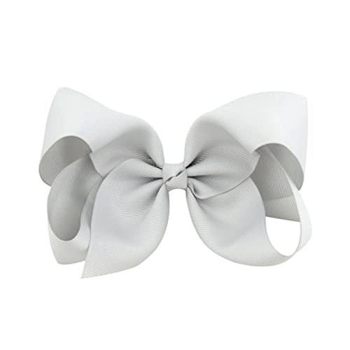 Haarnadel 6 zoll Big Grosgrain Band Massive Haare Bögen mit Clips Mädchen Haarspangen Headwear Boutique Haarschmuck Haarnadel Holz(22) von HZWMQDLF