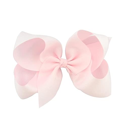 Haarnadel 6 zoll Big Grosgrain Band Massive Haare Bögen mit Clips Mädchen Haarspangen Headwear Boutique Haarschmuck Haarnadel Holz(24) von HZWMQDLF