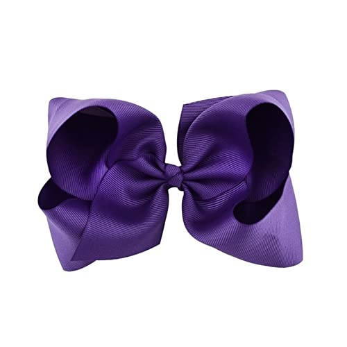 Haarnadel 6 zoll Big Grosgrain Band Massive Haare Bögen mit Clips Mädchen Haarspangen Headwear Boutique Haarschmuck Haarnadel Holz(26) von HZWMQDLF