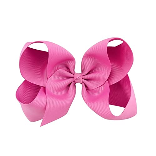 Haarnadel 6 zoll Big Grosgrain Band Massive Haare Bögen mit Clips Mädchen Haarspangen Headwear Boutique Haarschmuck Haarnadel Holz(28) von HZWMQDLF