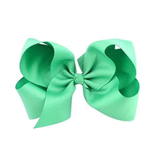Haarnadel 6 zoll Big Grosgrain Band Massive Haare Bögen mit Clips Mädchen Haarspangen Headwear Boutique Haarschmuck Haarnadel Holz(35) von HZWMQDLF