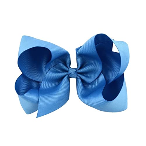 Haarnadel 6 zoll Big Grosgrain Band Massive Haare Bögen mit Clips Mädchen Haarspangen Headwear Boutique Haarschmuck Haarnadel Holz(36) von HZWMQDLF