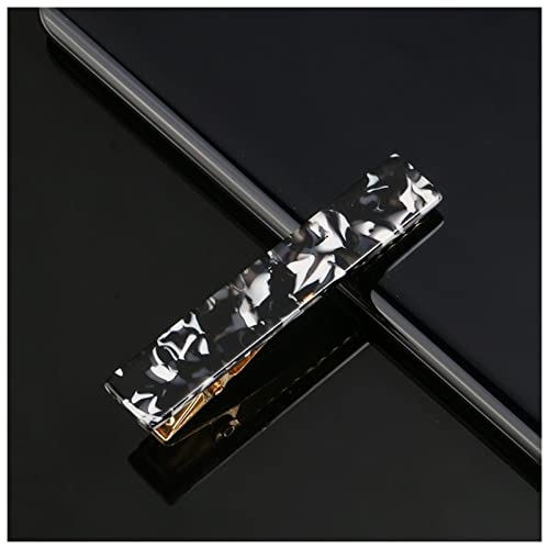 Haarnadel Frauen Metallacetat Haarclips Leopard Print Haarklammern Geometrische Haarspangen Haarklammern Haarspangen Haarklammern Haarnadel Holz(11) von HZWMQDLF