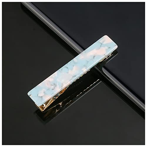 Haarnadel Frauen Metallacetat Haarclips Leopard Print Haarklammern Geometrische Haarspangen Haarklammern Haarspangen Haarklammern Haarnadel Holz(12) von HZWMQDLF