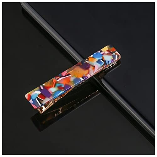 Haarnadel Frauen Metallacetat Haarclips Leopard Print Haarklammern Geometrische Haarspangen Haarklammern Haarspangen Haarklammern Haarnadel Holz(17) von HZWMQDLF
