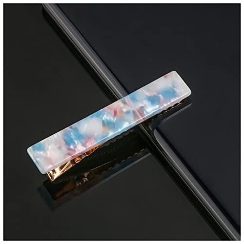 Haarnadel Frauen Metallacetat Haarclips Leopard Print Haarklammern Geometrische Haarspangen Haarklammern Haarspangen Haarklammern Haarnadel Holz(4) von HZWMQDLF