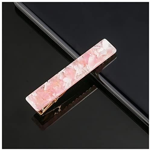 Haarnadel Frauen Metallacetat Haarclips Leopard Print Haarklammern Geometrische Haarspangen Haarklammern Haarspangen Haarklammern Haarnadel Holz(8) von HZWMQDLF