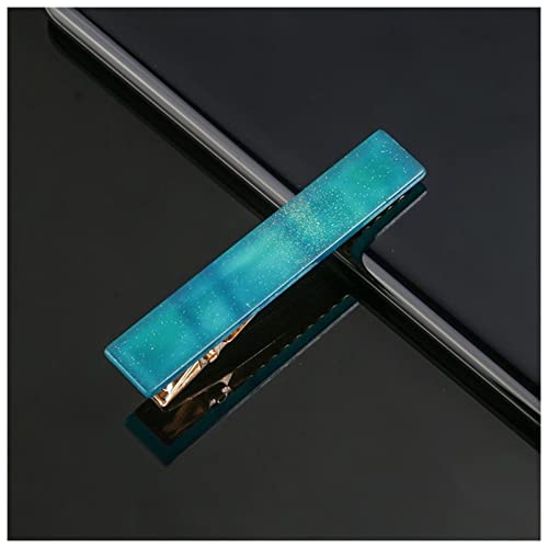 Haarnadel Frauen Metallacetat Haarclips Leopard Print Haarklammern Geometrische Haarspangen Haarklammern Haarspangen Haarklammern Haarnadel Holz(9) von HZWMQDLF