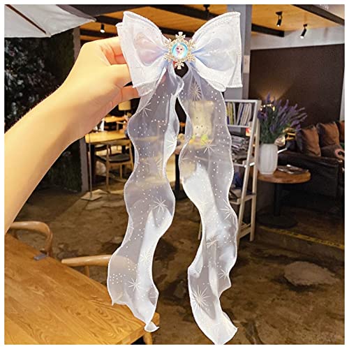 Haarnadel Mädchen Nette Bunte Chiffon Bugband Haarnadeln Süße Haare Dekorieren Stirnband Haarklammern Mode Haarschmuck Zubehör Haarnadel Holz(6) von HZWMQDLF