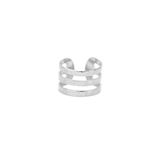 Stirnband Damen 50 stücke Gold/Silber einstellbares Haar Dreadlock Perlen Manschetten Ringe Hoop Kreis Zöpfe Haarwerkzeuge Zubehör Stirnband Damen Winter(50pcs silver) von HZWMQDLF