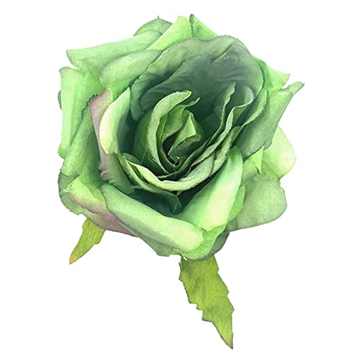FranzöSische Haarspangen Damen Frühling Sommer Sonne Haarnadel Simulation Tuch Kunst Sonnenblume Kopfschmuck Limelight Automatische Haarspangen (A, One Size) von HZling