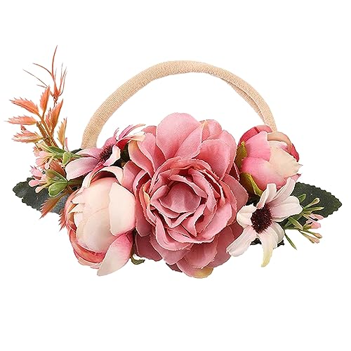 Haar Clips Damen Blumenstirnbänder für Babys, Mädchen, Nylon, Blumen, Haarschleife, elastische Bänder, superweiche dehnbare Nylon-Haarbänder mit Blumenmuster für Neugeborene, Haarspangen (One Size) Haar Clips Damen Blumenstirnbänder für Babys, Mädchen, Nylon, Blumen, Haarschleife, elastische Bänder, superweiche dehnbare Nylon-Haarbänder mit Blumenmuster für Neugeborene, Haarspangen (One Size) von HZling