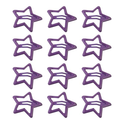 Haar Clips Damen Haarspangen mit Stern-Motiv, rutschfest, Haar-Accessoires mit Stern-Motiv für Mädchen und Frauen Haarklammer Klein (B, 3. 2x3. 2x1cm) von HZling