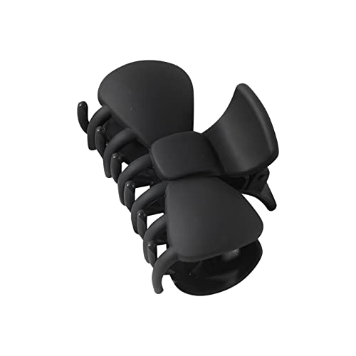 Haarklammer DüNnes Haar Haarspangen Rutschfeste Haarspangen Frauen Mädchen Tägliche Frisur Zubehör Haar Spangen (Black, One Size) von HZling