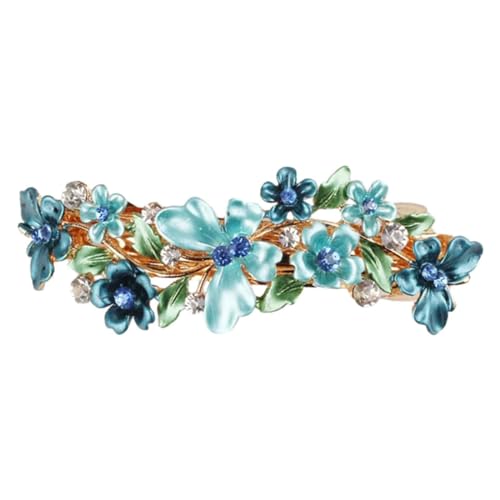 Haarspangen Damen Groß Frauen Legierung Weibliche Schmetterling Haar Clip Haar Dekoration Koreanische Version Erwachsene Clip Weibliche Frühling Haarklammer für Dickes (D, One Size) von HZling