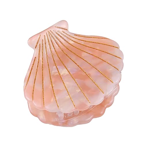 Spangen Haare Muschel-Perlen-Haarnadeln, seitlicher, Haarspangen, Kopfbedeckung, Styling-Werkzeuge, Haar-Accessoires, Strand-Haarspangen Haarspange Hochzeit (A, One Size) von HZling