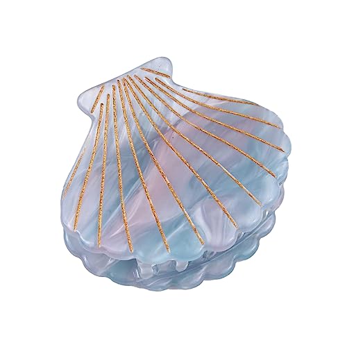 Spangen Haare Muschel-Perlen-Haarnadeln, seitlicher, Haarspangen, Kopfbedeckung, Styling-Werkzeuge, Haar-Accessoires, Strand-Haarspangen Haarspange Hochzeit (B, One Size) von HZling
