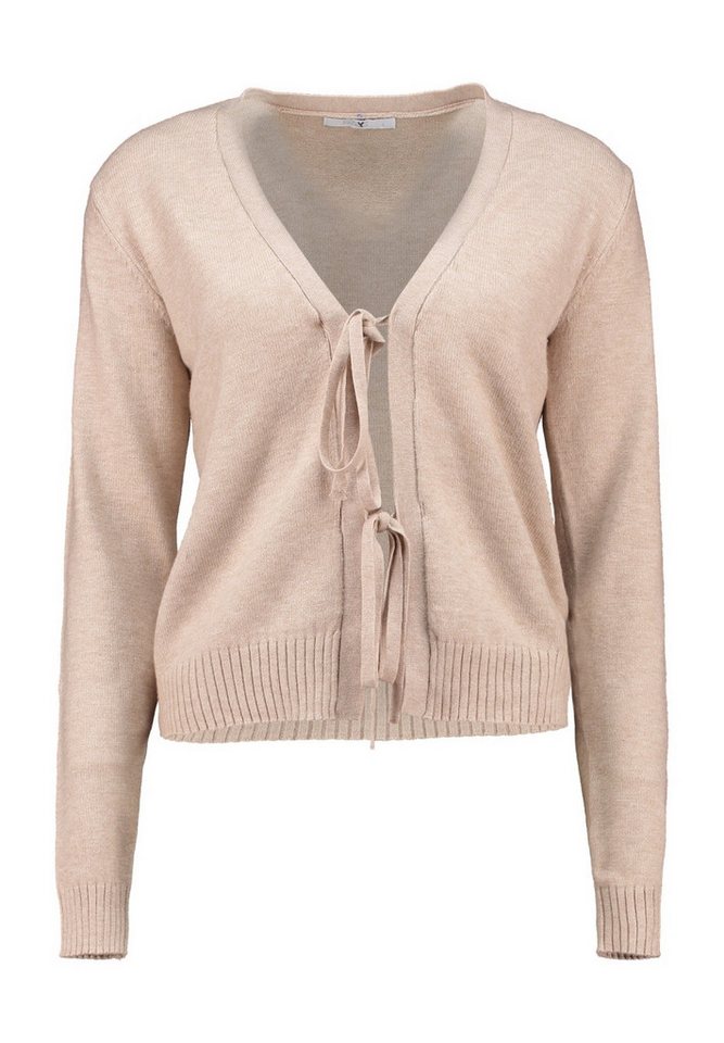 HaILY’S Cardigan Mit Bindebändern V Ausschnitt Feinstrick Rippbund LS V CD Be44cci von HaILY’S