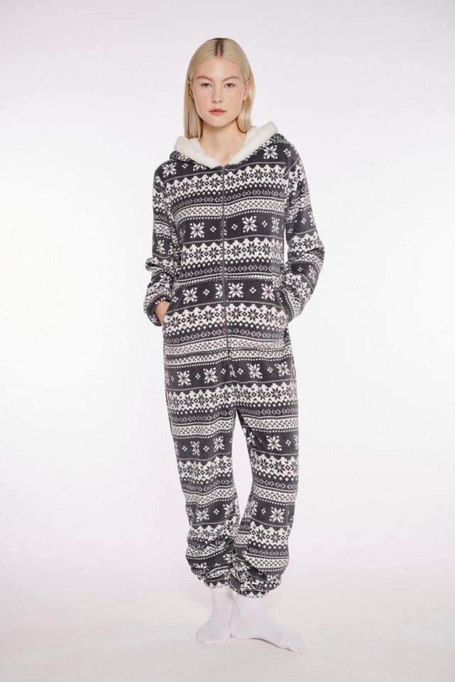 HaILY’S Fleeceoverall LG P RP Me44lly perfekt für die Winter und Weihnachtszeit von HaILY’S