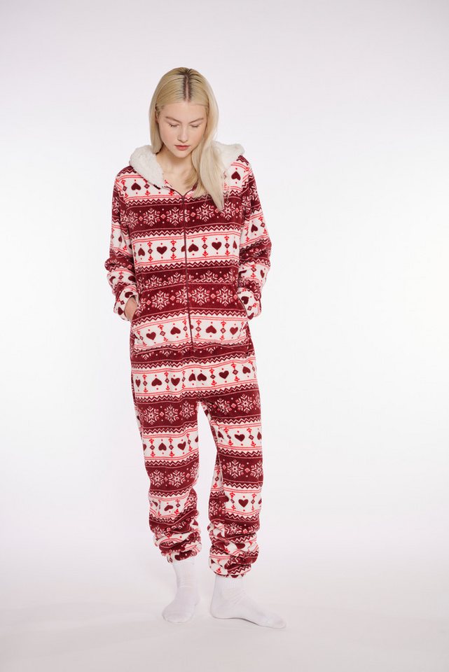 HaILY’S Fleeceoverall LG P RP Me44lly perfekt für die Winter und Weihnachtszeit von HaILY’S