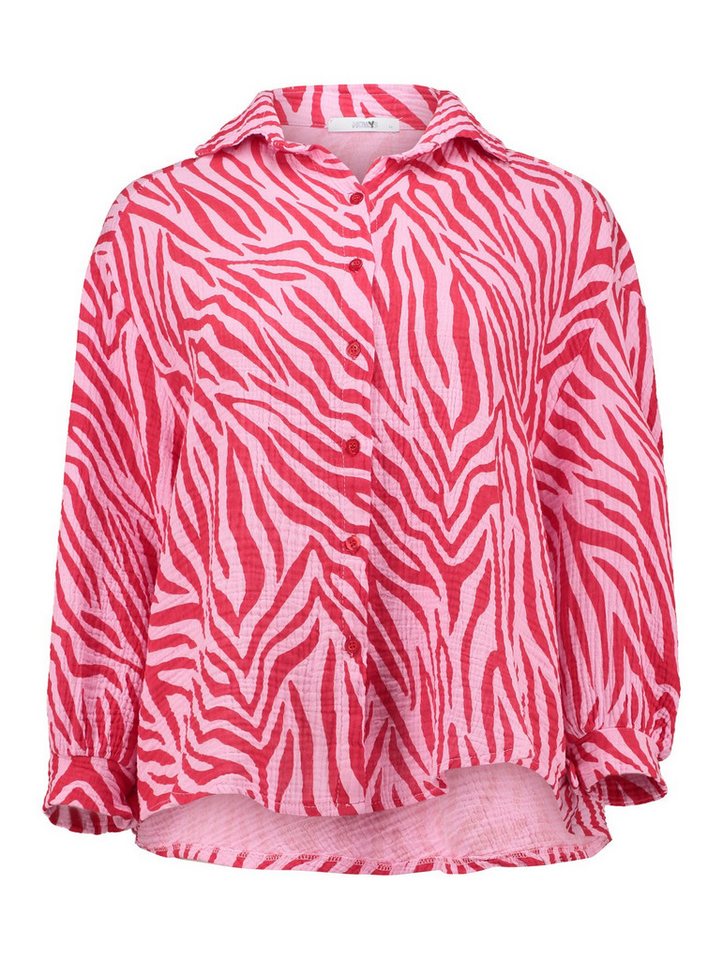 HaILY’S Langarmbluse LS C BL Le44ony 8233 red zebra von HaILY’S