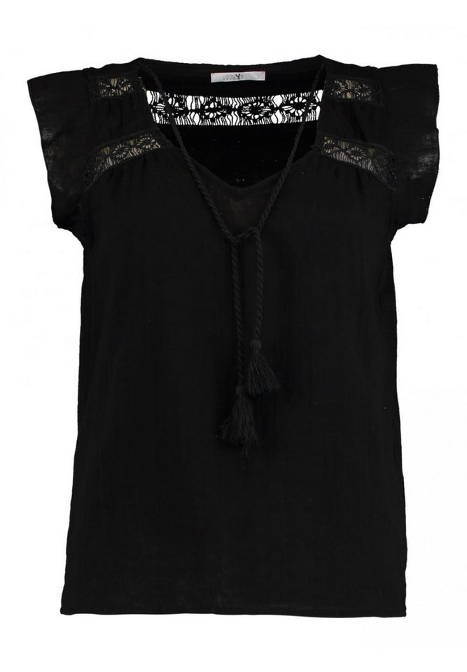 HaILY’S Schlupfbluse SL C TP La44na Spitzeneinsatz von HaILY’S