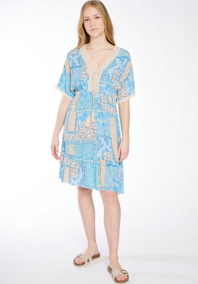 HaILY’S Sommerkleid SH V DR Si44ona sommerlich bunter Print von HaILY’S