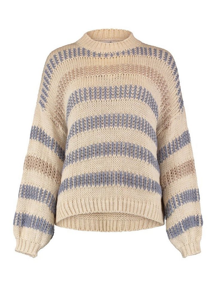 HaILY’S Strickpullover Hailys Strickpullover Jo44sie beige/denim von HaILY’S