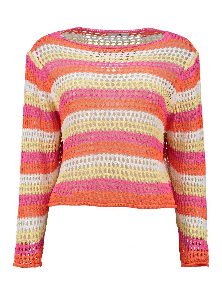HaILY’S Strickpullover LS C SK Ja44na red pink orange multi von HaILY’S
