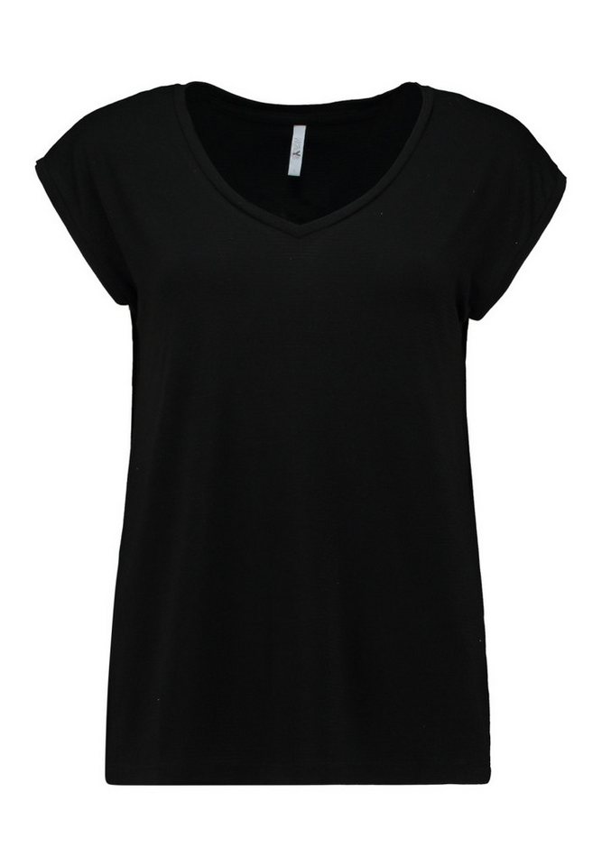 HaILY’S T-Shirt Moderner Minimalistischer T-Shirt-Look Charmant und Stilvoll (1-tlg) SS V TP Pi44per Glitter von HaILY’S