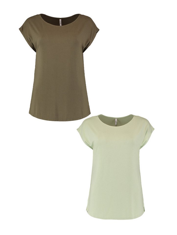 HaILY’S T-Shirt 2er-Set Kurzarm mit Fledermausärmeln (2-tlg) SS V TP Em44ma von HaILY’S