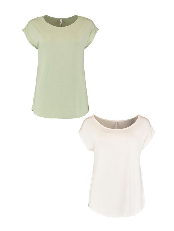 HaILY’S T-Shirt 2er-Set Kurzarm mit Fledermausärmeln (2-tlg) SS V TP Em44ma von HaILY’S