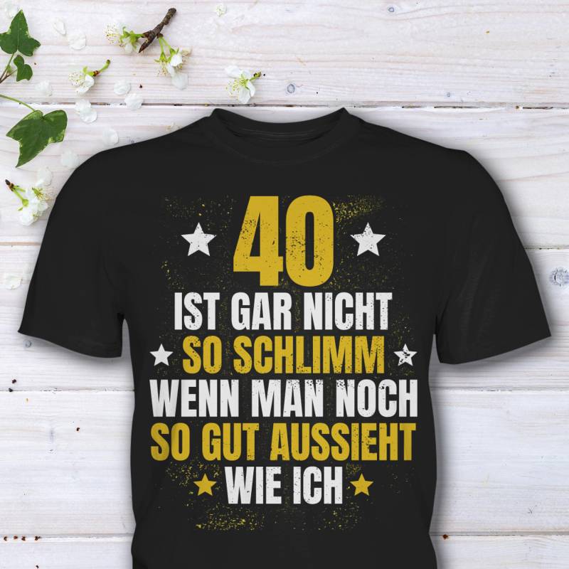 40 Geburtstag T-Shirt, Lustiger Spruch, Mann Frau Geschenkidee von HaLiLuDesigns