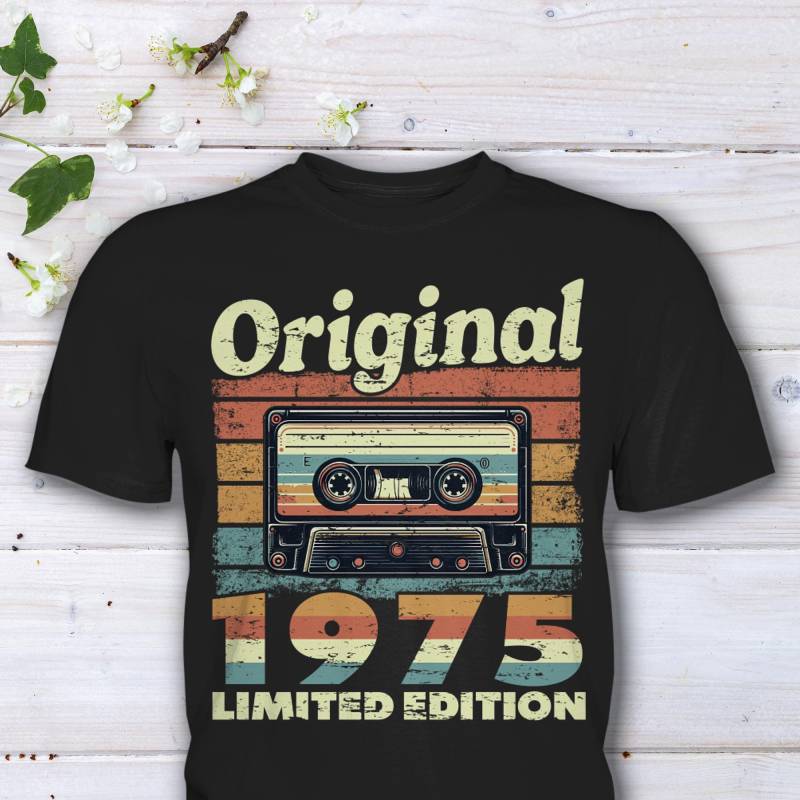 50. Geburtstag Geschenk 1975 Limited Edition T-Shirt von HaLiLuDesigns