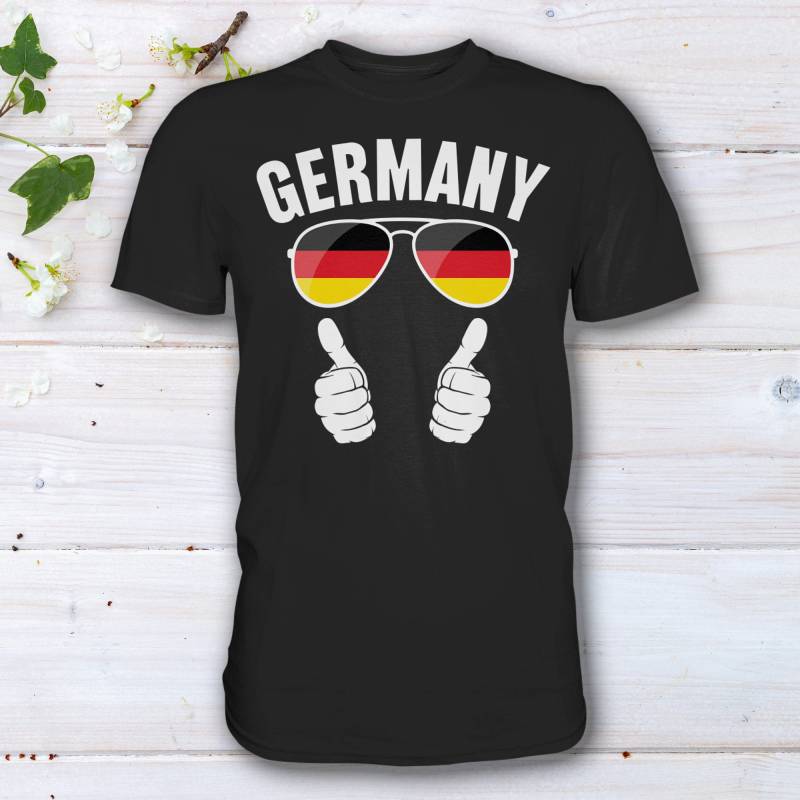 Deutschland T-Shirt, Fan Trikot, Flagge Deutschland T-Shirt, Fan Trikot, Flagge von HaLiLuDesigns