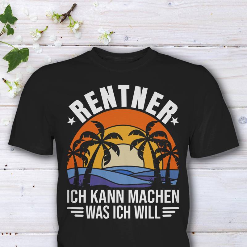 Rentner T-Shirt, Spruch, Rente Geschenke Mann Frau Rentner T-Shirt, Spruch, Rente Geschenke Mann Frau von HaLiLuDesigns