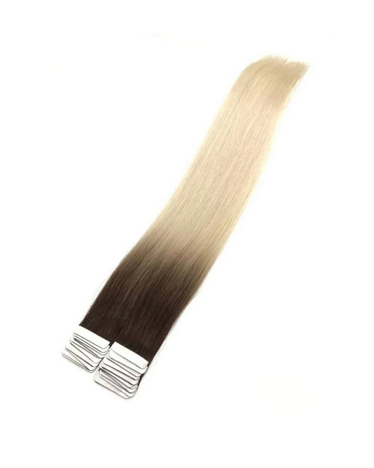 Haarwelten Deluxe Hair Extensions Echthaar-Extension Tape in Hair Echthaartapes, "Caramel Blond" Ombré, Remy Haar für Haare, 100% Echthaartresse für Extensions als Tape Haarwelten Deluxe Hair Extensions Echthaar-Extension Tape in Hair Echthaartapes, "Caramel Blond" Ombré, Remy Haar für Haare, 100% Echthaartresse für Extensions als Tape von Haarwelten Deluxe Hair Extensions