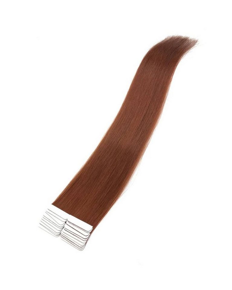 Haarwelten Deluxe Hair Extensions Echthaar-Extension Tape in Hair Echthaartapes, irish cooper, Remy Haar für Haarextensions, 100% Echthaartresse für Extensions als Tape Haarwelten Deluxe Hair Extensions Echthaar-Extension Tape in Hair Echthaartapes, irish cooper, Remy Haar für Haarextensions, 100% Echthaartresse für Extensions als Tape von Haarwelten Deluxe Hair Extensions