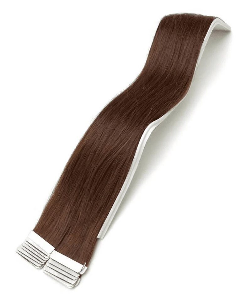 Haarwelten Deluxe Hair Extensions Echthaar-Extension Tape in Hair Echthaartapes, kastanienbraun, Remy Haar für Haarextensio, 100% Echthaar für Extensions als Tape Haarwelten Deluxe Hair Extensions Echthaar-Extension Tape in Hair Echthaartapes, kastanienbraun, Remy Haar für Haarextensio, 100% Echthaar für Extensions als Tape von Haarwelten Deluxe Hair Extensions