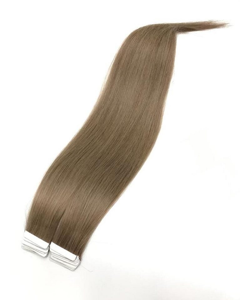Haarwelten Deluxe Hair Extensions Echthaar-Extension Tape in Hair Echthaartapes, medium asch blond, Remy Haar für Haarexten, 100% Echthaartresse für Extensions als Tape Haarwelten Deluxe Hair Extensions Echthaar-Extension Tape in Hair Echthaartapes, medium asch blond, Remy Haar für Haarexten, 100% Echthaartresse für Extensions als Tape von Haarwelten Deluxe Hair Extensions
