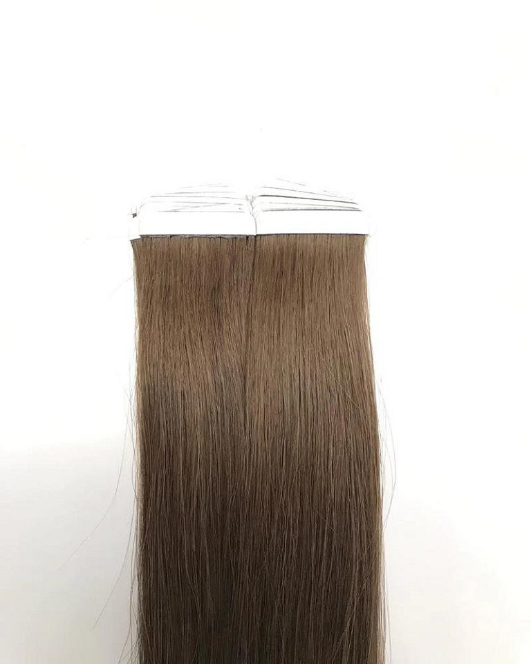 Haarwelten Deluxe Hair Extensions Echthaar-Extension Tape in Hair Echthaartapes, slavic asch dunkelbraun, Remy Haar für, 100% Echthaartresse für Extensions als Tape Haarwelten Deluxe Hair Extensions Echthaar-Extension Tape in Hair Echthaartapes, slavic asch dunkelbraun, Remy Haar für, 100% Echthaartresse für Extensions als Tape von Haarwelten Deluxe Hair Extensions