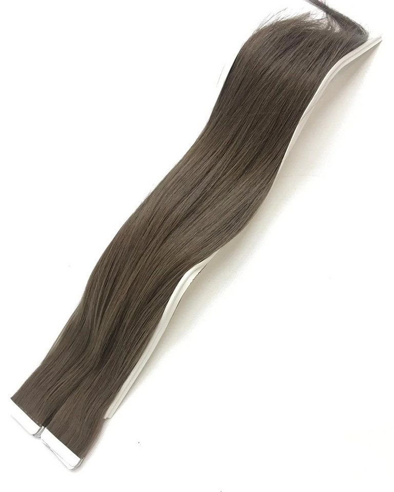 Haarwelten Deluxe Hair Extensions Echthaar-Extension Tape in Hair Echthaartapes, slavic asch hellbraun, Remy Haar für Haare, 100% Echthaartresse für Extensions als Tape Haarwelten Deluxe Hair Extensions Echthaar-Extension Tape in Hair Echthaartapes, slavic asch hellbraun, Remy Haar für Haare, 100% Echthaartresse für Extensions als Tape von Haarwelten Deluxe Hair Extensions