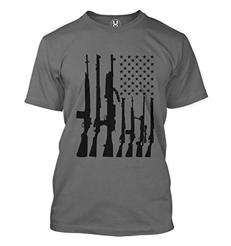 Haase Unlimited Machine Gun American Flag - 2nd Amendment Herren T-Shirt - Grau - 3X-Groß Haase Unlimited Machine Gun American Flag - 2nd Amendment Herren T-Shirt - Grau - 3X-Groß von Haase Unlimited