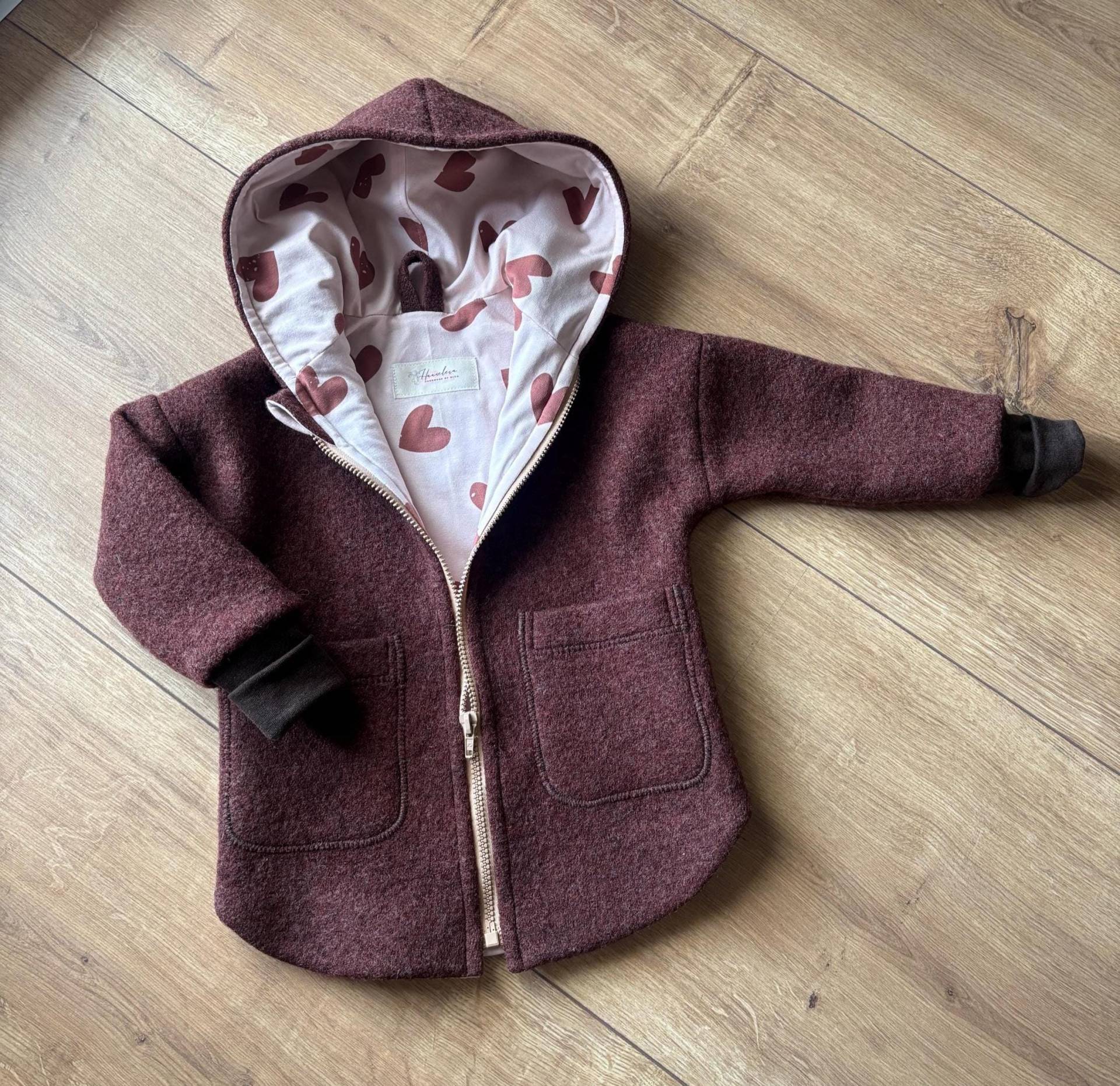 Walk Jacke Für Kinder, Kinderjacke, Übergangsjacke, Übergangsmantel, Kindermantel, Walkjacke Walk Jacke Für Kinder, Kinderjacke, Übergangsjacke, Übergangsmantel, Kindermantel, Walkjacke von Haaselein
