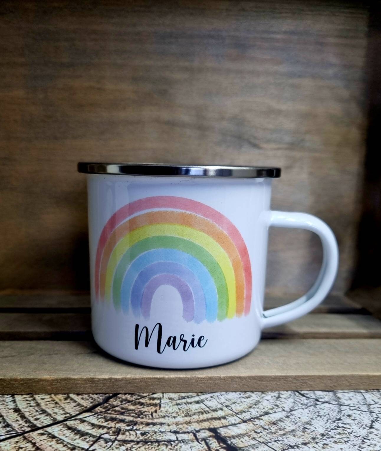 Emailletasse, Kommunion, Geschenk Zur Kommunion von Haasies