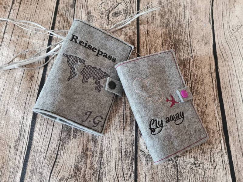 Reisepasshülle, Hülle Für Reisepass, Etui von Haasies