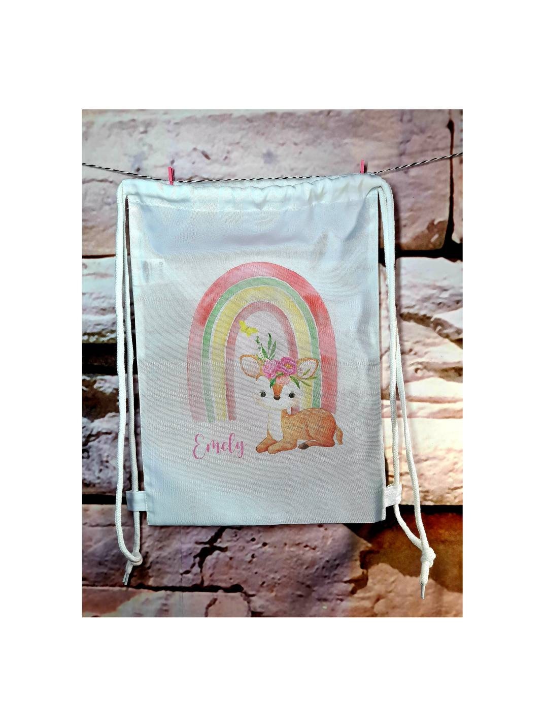 Turnbeutel Personalisiert, Für Kinder, Sportbeutel, Schule von Haasies