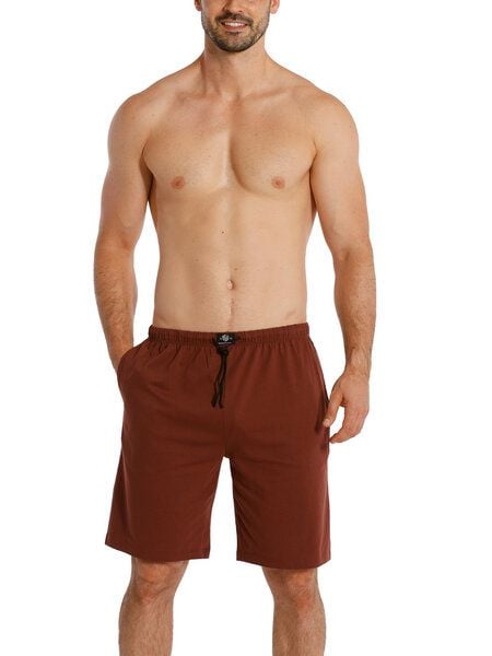 Haasis Bodywear Herren Bermuda mit Seitentaschen, Single Jersey, reine Baumwolle von Haasis Bodywear