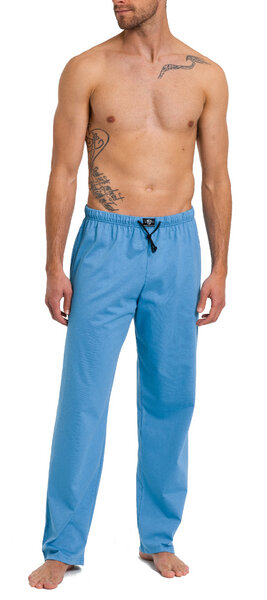 Haasis Bodywear Herren Pyjamahose lang mit Seitentaschen, Single Jersey, reine Baumwolle von Haasis Bodywear