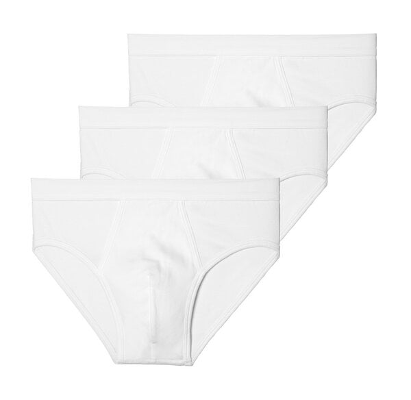 Haasis Bodywear Herren Slip mit Eingriff Feinripp 3er Pack von Haasis Bodywear